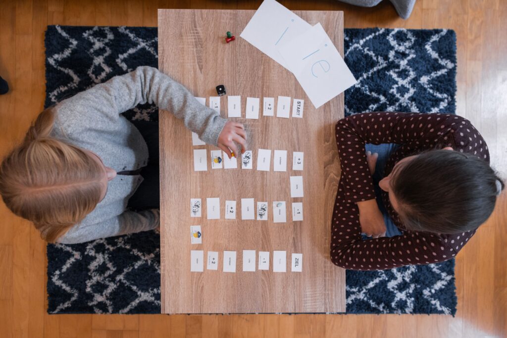 Alethea bei der LRS Therapie